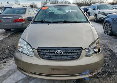 2006 Toyota Corolla Ce from USA, damaged, VIN 2T1BR32E96C709727